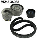 Fits SKF VKMA 36038 V-Ribbed Belt Set DE stock