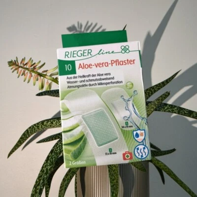 Rieger line 10er Aloe-Vera-Pflaster Neu