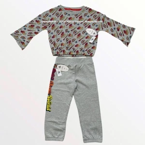 Disney Parks - Youth - Retro Walt Disney World - Girls Top & Joggers Set - NWT - Picture 1 of 7