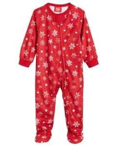 Pijama de patas rojas caramelo para bebé unisex Family PJs talla 12M - Imagen 1 de 1