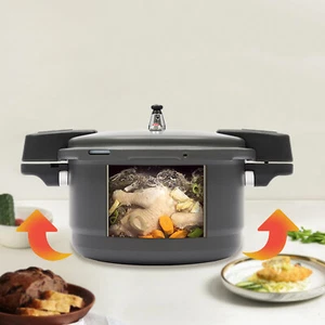 Canner Pressure Cooker Pressure Cooker 9L/9.5-quart Capacity Fast Cooking Pot - Picture 1 of 18