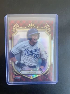 2022 Bowmans Best Gavin Cross PR-7 Prospective Royalty Insert Kansas City Royals - Image 1 of 2