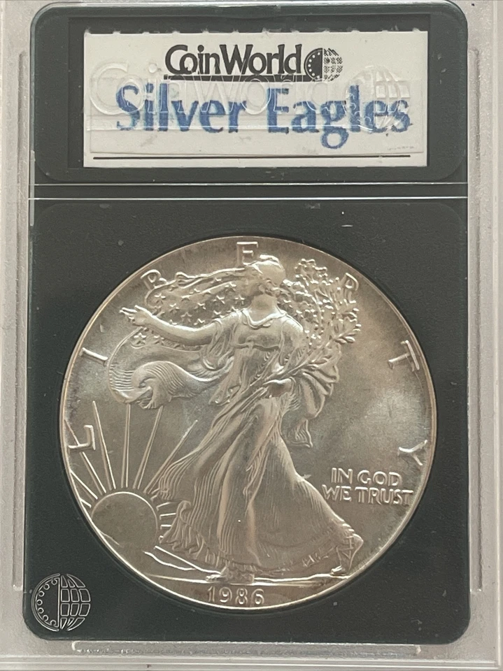 Juego de 2 lingotes American Eagle (1986 y 2006) Foto 1 de 2