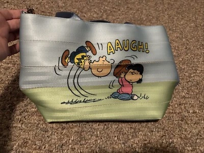 Bolso de Mano Harveys Peanuts Fútbol Mini Streamline Charlie Brown & Lucy (NUEVO CON ETIQUETA) Foto 1 de 4