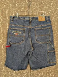 Vintage Y2K U.S. Polo Assn. Carpenter Jean Shorts w/Hammer Loop Men's 36 - Picture 1 of 11
