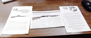 Mossberg 500 Guide to Modern Slug Shooting 1990 3 Dokumente sehr guter Zustand Felix’s Michigan - Bild 1 von 7