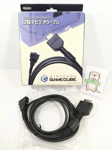 Cable Video Terminal Gamecube D DOL-009 con Caja Probado Nintendo Oficial GC - Imagen 1 de 11