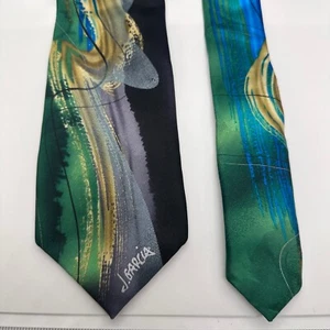 J. Garcia Banyan Tree II Krawatte Seide Collector's Edition Art Tie - Bild 1 von 17