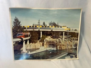 RARE 14x11 Monorail & 20,000 Leagues Under The Sea Sub 1969 Disneyland Kodak Prt - Picture 1 of 18
