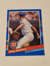 1991 Donruss Baseball Card #374 Greg Maddux Chicago Cubs