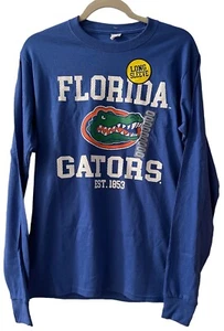 Camisa Manga Larga University of Florida Gators~Azul~Hanes~Gráficos~Varias Tallas - Imagen 1 de 3