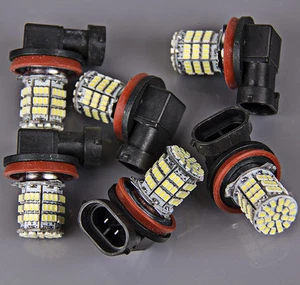 6x Super Bright H11 White 85-SMD LED Daytime Fog Day Driving Running Light Lamp - Bild 1 von 11
