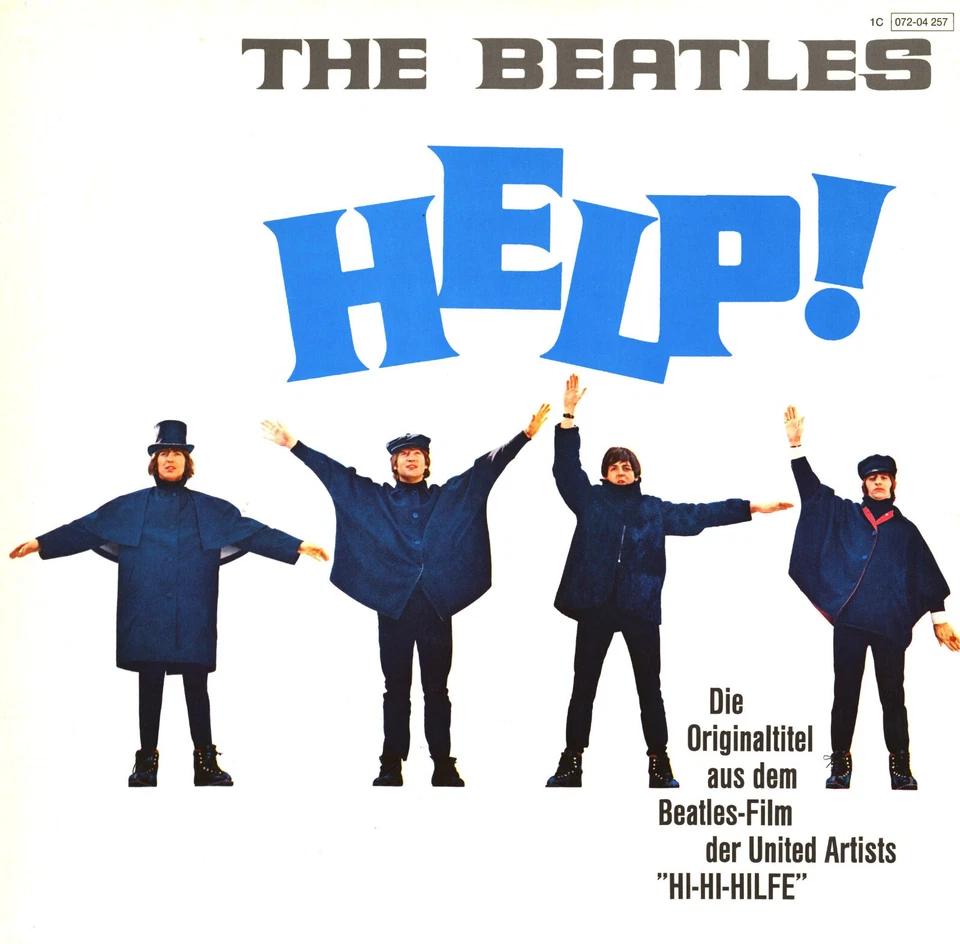The Beatles - Help! - VInyl LP (late 1970's) (VG+/VG) GER press - Bild 1 von 1