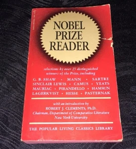 Nobel Prize Reader Leo Hamalian 1965 Eagle Books (rare) Popular Living Classics - Picture 1 of 6