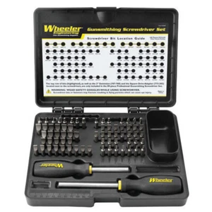 Set cacciavite da armaiolo Wheeler base 72 pezzi manutenzione e riparazione pistola - Foto 1 di 3