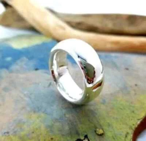 925 Sterling Silver Statement & Band Handmade Men & Women Ring Size 4-15 - Picture 1 of 9