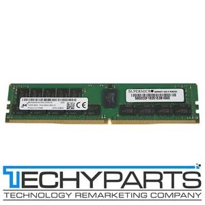 Micron 32GB 2Rx4 DDR4 PC4-2666V PC4-21300R REG ECC RDIMM MTA36ASF4G72PZ-2G6E1 - Picture 1 of 2