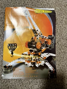 New Unused Erector Set Meccano #7080 Special Edition Crane Motor with Grey Case - Picture 1 of 7