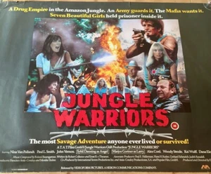 UK QUAD POSTER ORIGINAL - JUNGLE WARRIORS [1984] - Bild 1 von 1