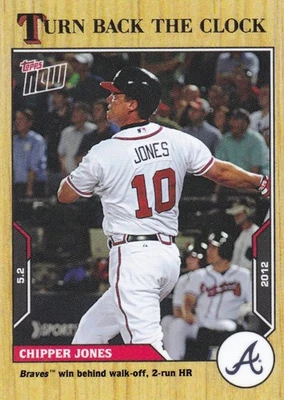 Vuelve atrás el reloj 2021 #32 Chipper Jones - Atlanta Braves Foto 1 de 2