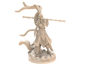 Dungeons & Dragons Playable Character - Female Zanaya - Monkey Queen, Monk - Picture 1 of 4