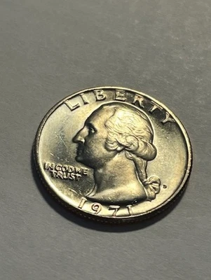 1971-D Washington Quarter/Unc++ #17083-2 - Image 1 of 2