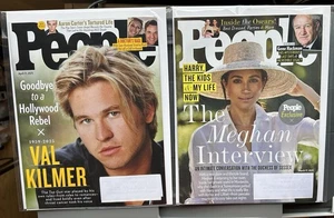 Personenzeitschriften datiert 17.03.25 & 21.04.25 mit Meghan, Hakman, Kilmer & mehr - Bild 1 von 16