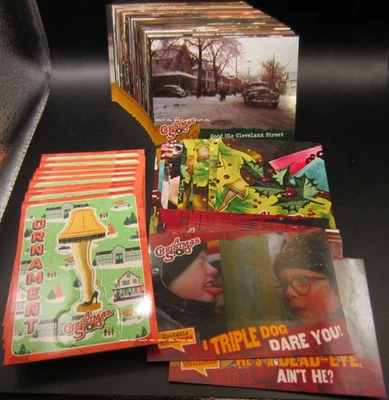 Cryptozoic A CHRISTMAS STORY Complete 99 Mini Master SET w/inserts Box Wrapper - Image 1 of 2