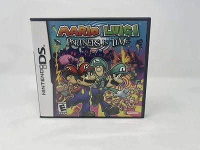 Mario & Luigi: Partners in Time (Nintendo DS, 2005)  CIB Tested and Saves Works - Image 1 of 3