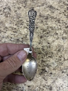 Sterling Silber California Souvenir Löffel - Carmel Mission 16g - Bild 1 von 8