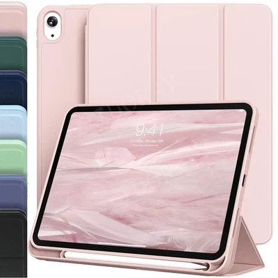 Schutzhülle mit Stifthalter Für iPad 11/10/9/8/7/6/5th Air Pro 11'' Cover Case - Bild 1 von 4