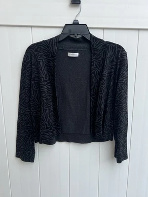 Suéter cárdigan abierto manga larga CALVIN KLEIN para mujer talla PS o PXS Foto 1 de 3