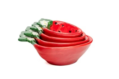 草莓量杯,4件套 — 第 1/4 张图片