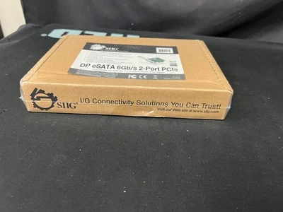 DP eSATA 6Gb/s 2-PORT PCIe factory sealed  ! - Image 1 of 3
