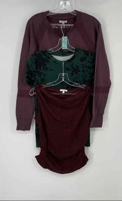 Maurices Mujer Multicolor Pullover Sudadera Y Top Talla XS/S Lote De 3 Foto 1 de 4