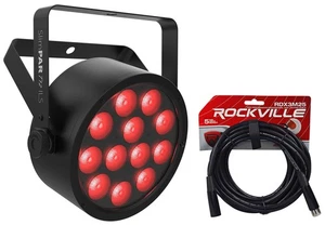 Chauvet DJ SlimPAR T12 ILS RGB LED D-Fi USB Par Stage/Party Wash Light+DMX Cable - Picture 1 of 10