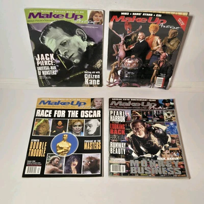Make Up Artist Magazine  4 Issues 21, 37, 29 & 31 SFX Makeup/VFX/Monster - Image 1 of 4