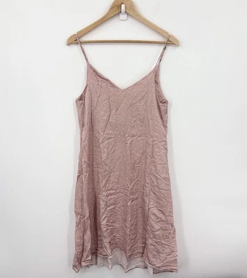 Papinelle Silk Blend Slip Dress Small Polka Dot Coquette Babydoll Angel Coquette - Image 1 of 4