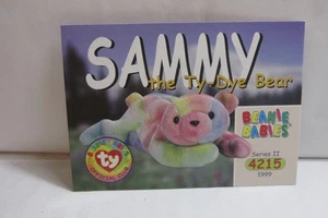 BEANIE BABIES TRADING CARD  SERIES II -Sammy  # 4215  Free Shipping - Picture 1 of 2