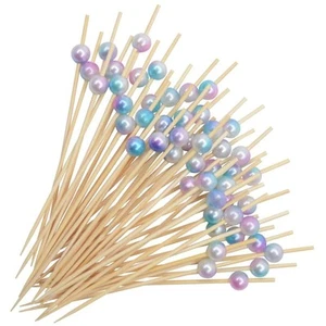 Colorful Appetizer Picks 100 Count Great for Birthday and Wedding Parties - Picture 1 of 9