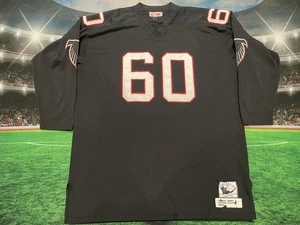Tommy Nobis Atlanta Falcons Mitchell & Ness 1966 Jersey – Black Throwback Sz 60 - Picture 1 of 14