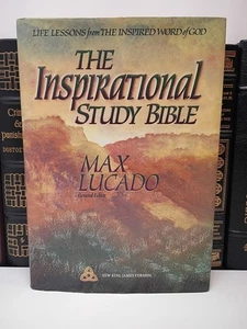 The Inspirational Study Bible By Max Lucado Hardcover 1995 King James Version - Bild 1 von 10