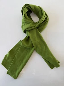 New. Ralph Lauren Purple Label Scarf. 100% Cashmere. 72 In x 10 in. Green - Picture 1 of 5