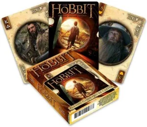 EL HOBBIT - TRILOGÍA DE PELÍCULAS Tarjetas de juego Producto con licencia de Acuario - Imagen 1 de 8