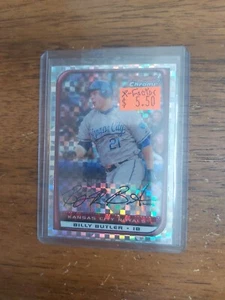 2008 Bowman Chrome Billy Butler X-fractor Refractor Parallel Card #82; #243/250 - Picture 1 of 3