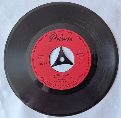 Hanno Frey, Orchester Tim Lehner: Moonlight (Flexi-Disc-Single), Germany 1960 - Bild 1 von 2