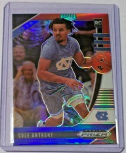 2020-21 Draft Picks rojo blanco y azul novato paralelo Cole Anthony dañado - Imagen 1 de 1