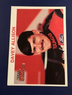 1992 Racing Champions # 28  DAVEY ALLISON Ford Thunderbird Nascar Card - Image 1 of 2