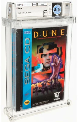 Dune WATA Graded Sealed (Sega CD, 1993) Like VGA CGC PSA - Image 1 of 4