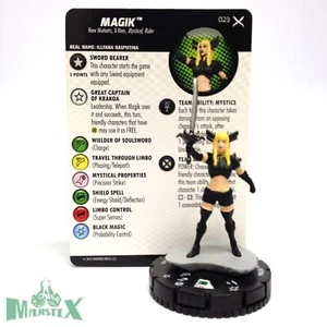 Heroclix X-Men: X of Swords set Magik #023 Uncommon figure w/card! - Picture 1 of 1